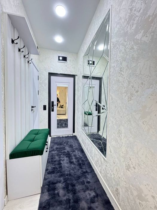 Чиланзар 2 2/2/4 евроремонт с мебелю техника