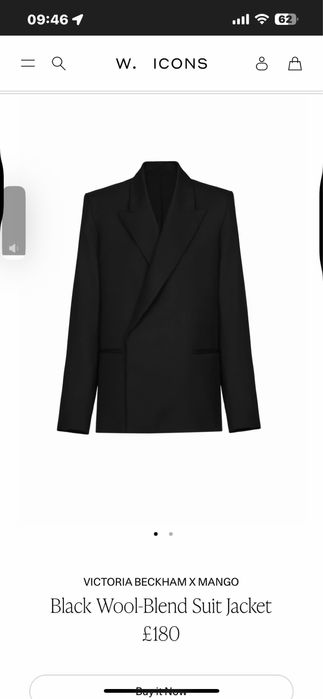 Sacou Victoria Beckham xMango