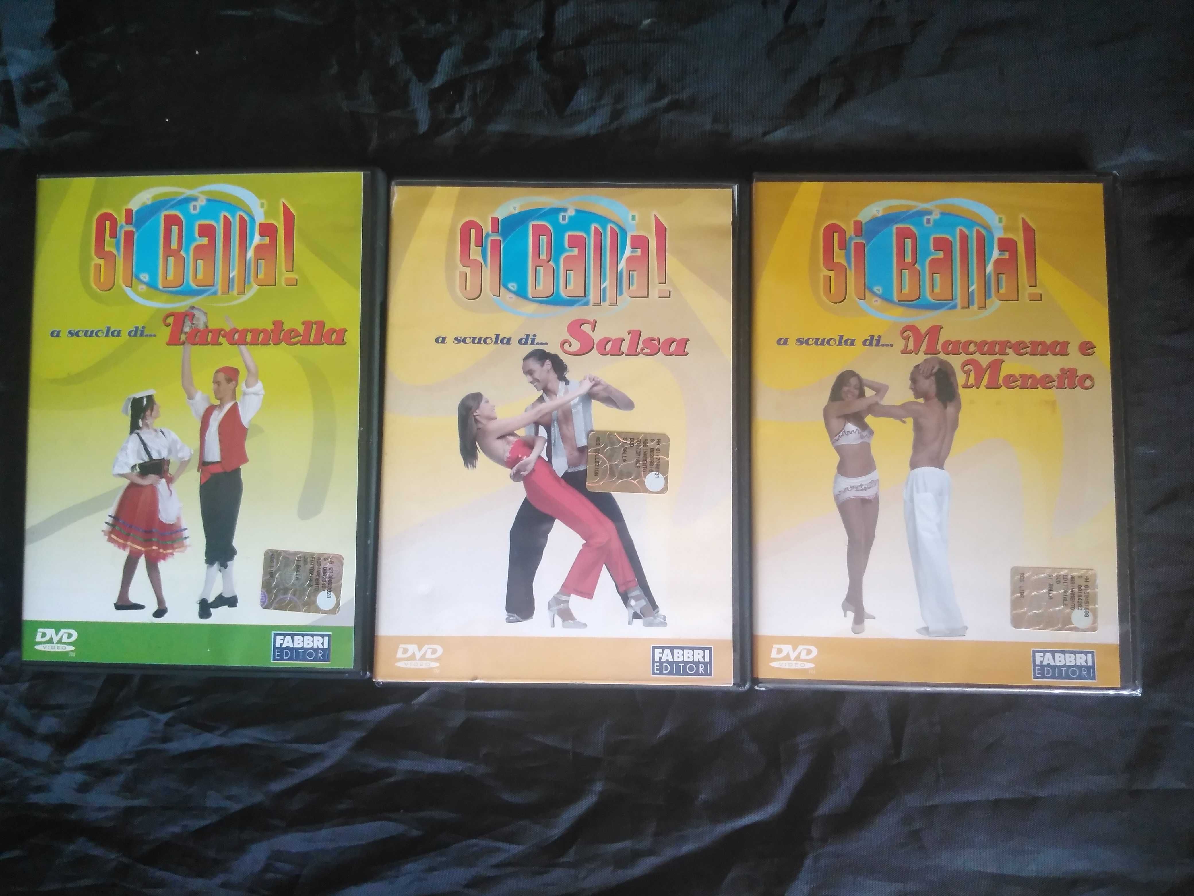 Cursuri/ lectii dans pe 7 DVD-uri-salsa, cha-cha, meneito twist etc