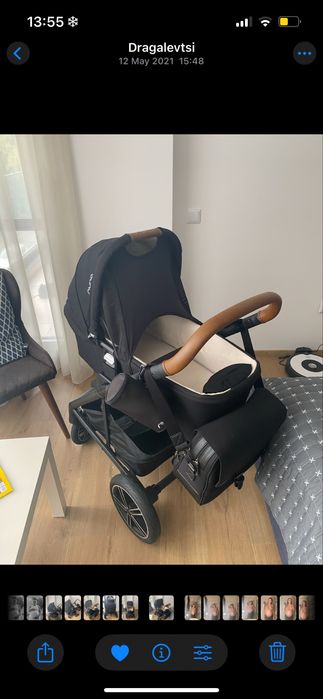Nuna TRIV Next Ocean комбинирана количка