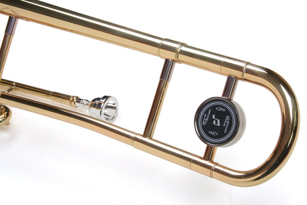 Trombon Bb (Si bemol) 3 pistoane Karl Glaser Auriu