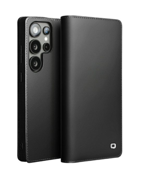 Husa piele Samsung Galaxy S25 Ultra tip carte Qialino