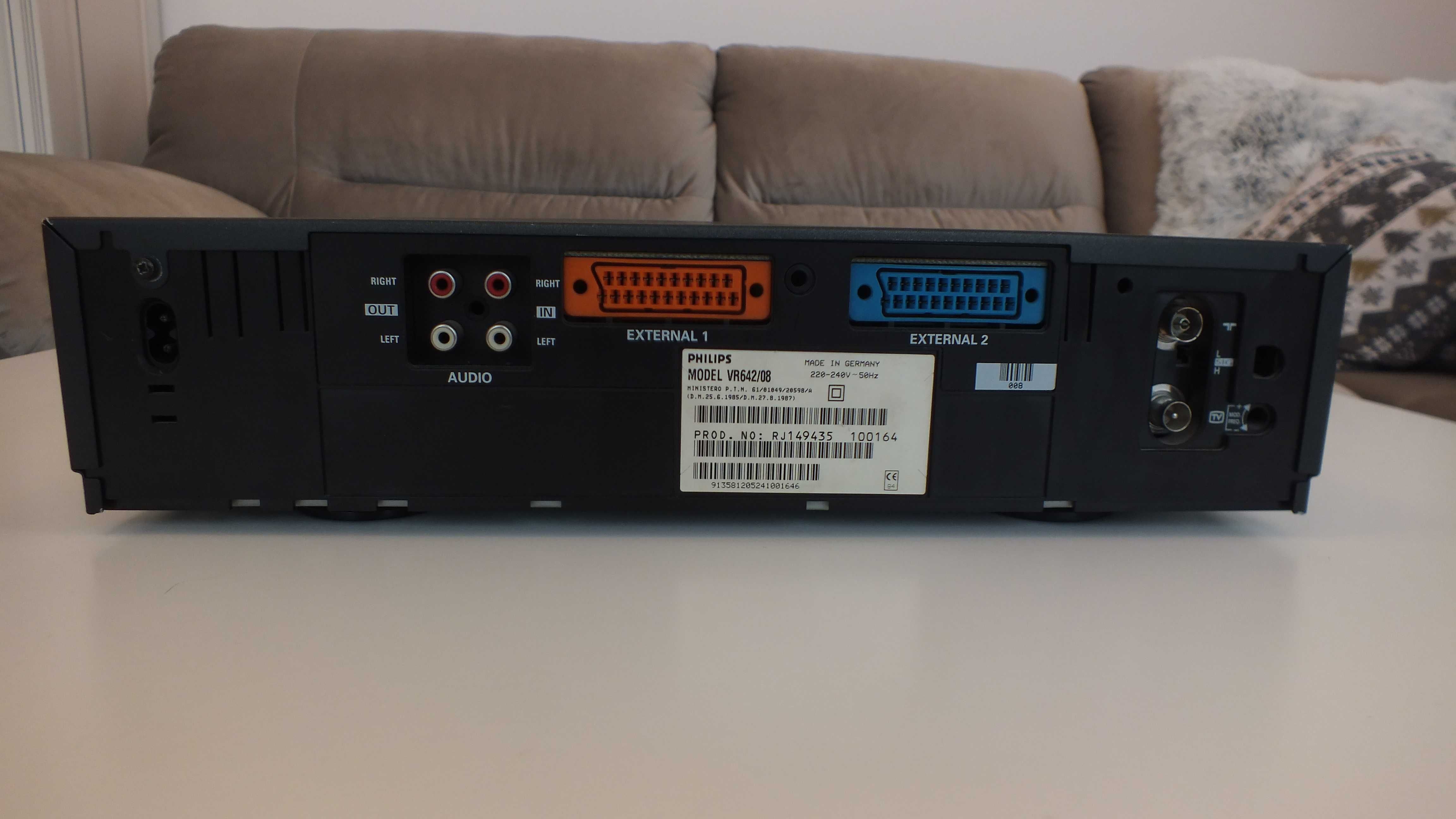 Videorecorder Toshiba V-855G 7 Heads Hi-Fi, Orion Twin Tape TT-112.