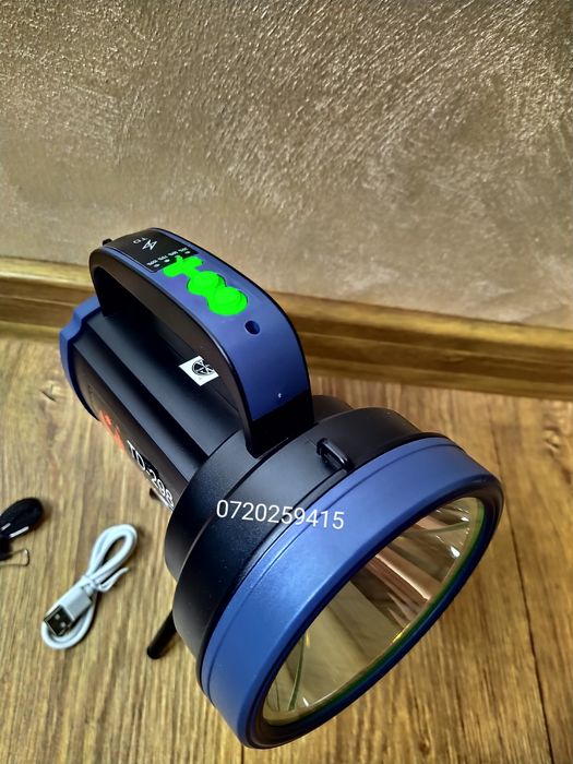 Lanterna Profesionala TD-298, cu led laser, raza de actiune 800metri