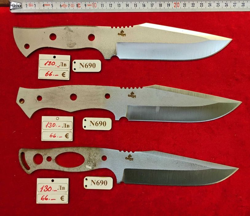 Остриета за производители на ножове