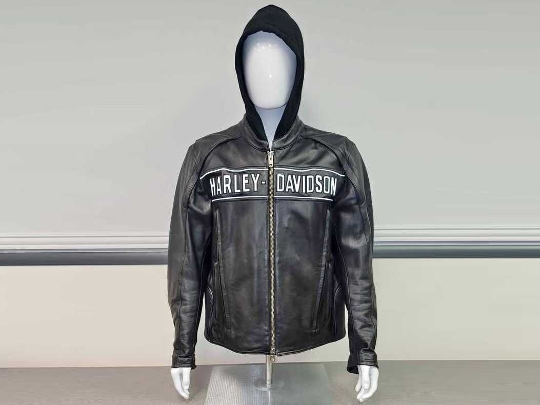 Harley Davidson Road Warrior 3в1 Оригинално Кожено Яке L