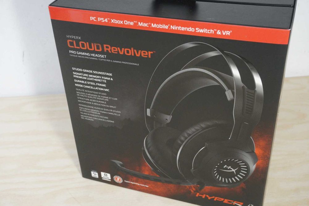 Gaming Слушалки HyperX Cloud Revolver чисто нови, запечатани Вкл.ДДС