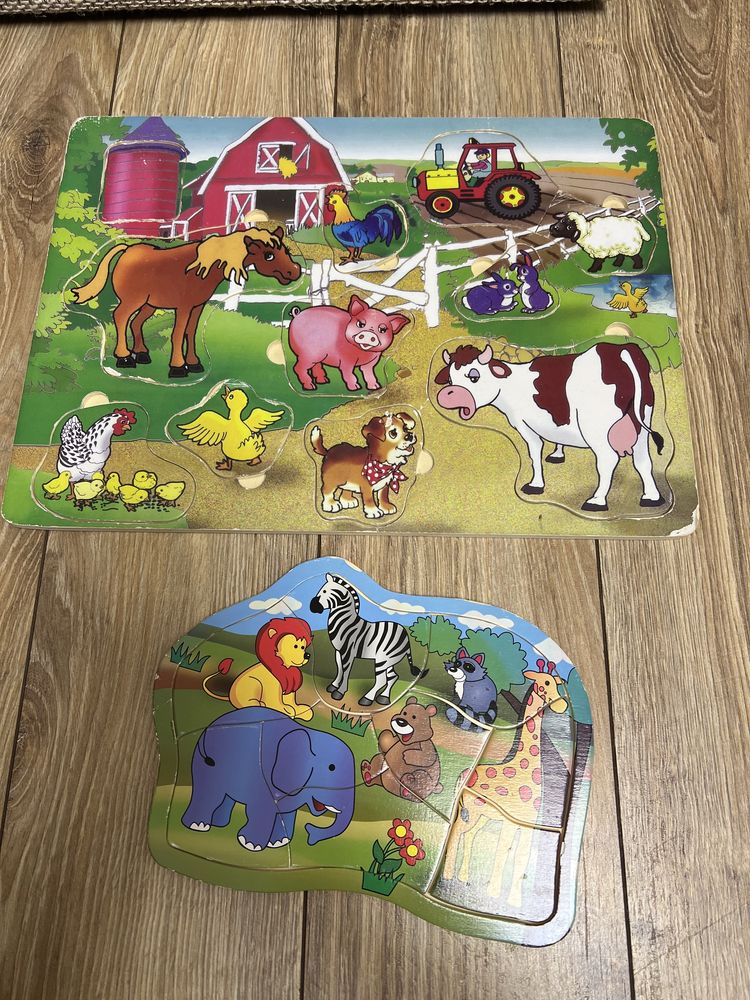 Lot puzzle-uri animale