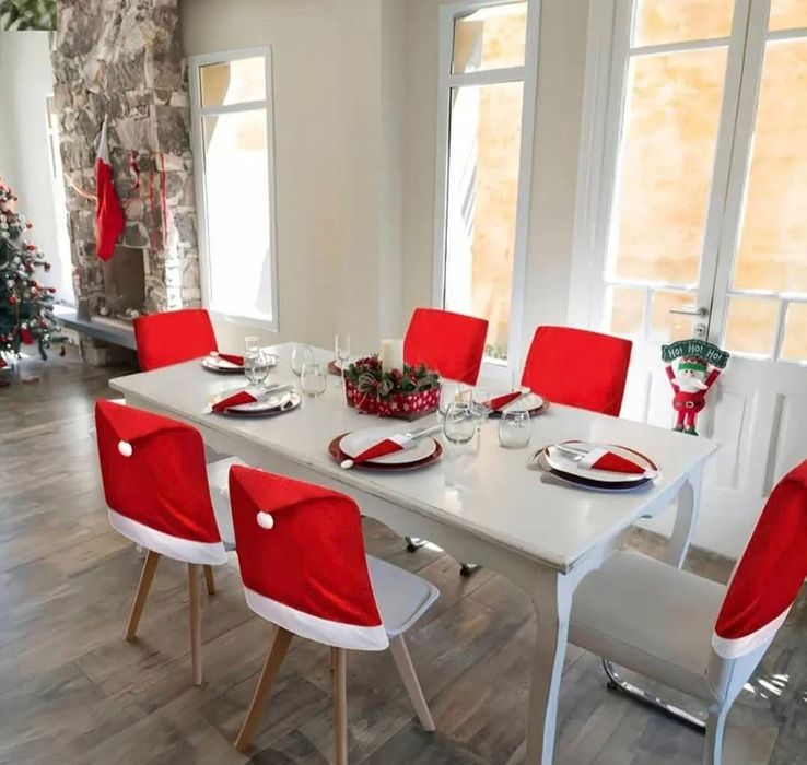 Коледни калъфи за столове