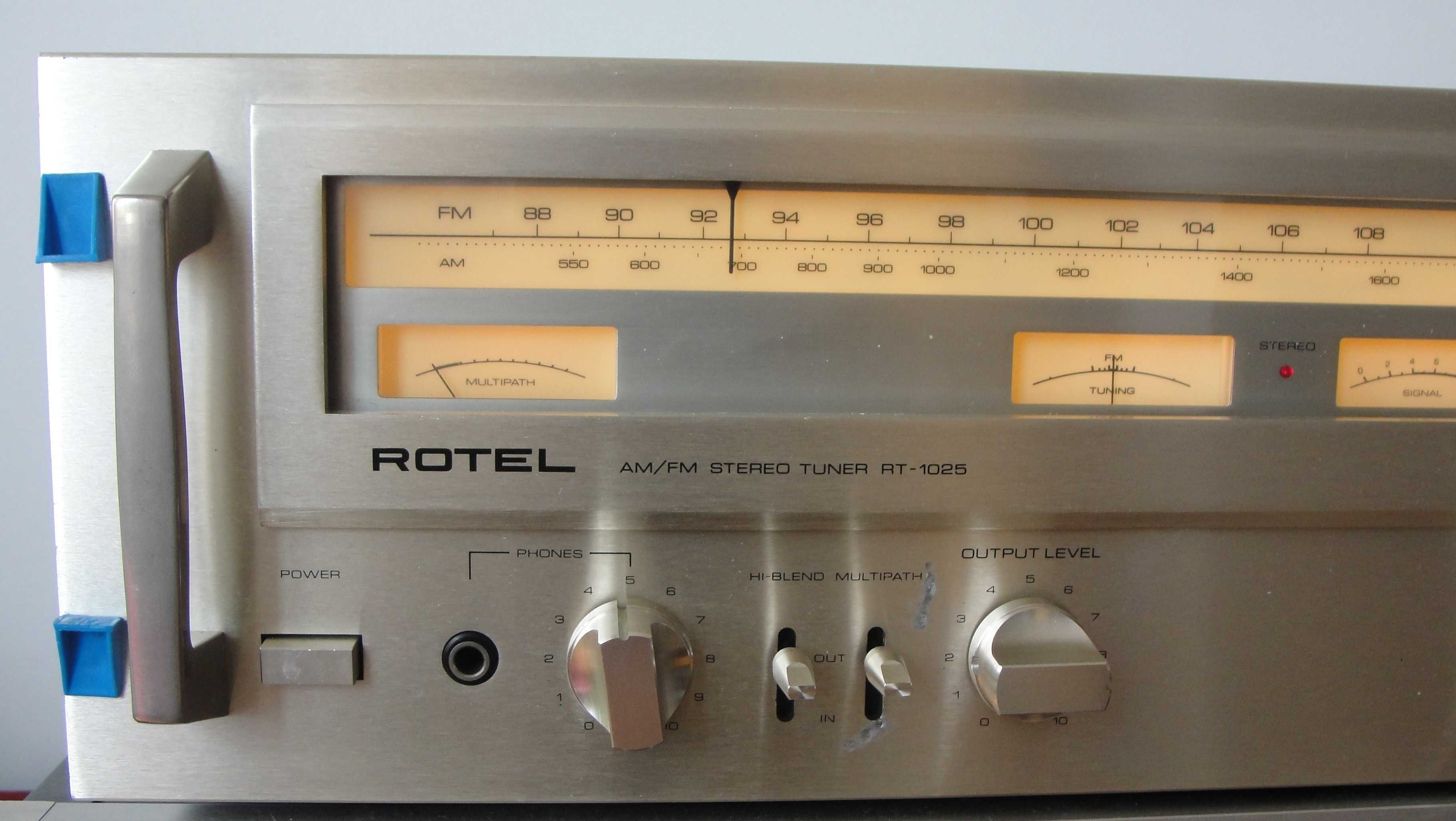 Tuner ROTEL RT 1025  Made in Japan vs Pioneer  Kenwood Sansui