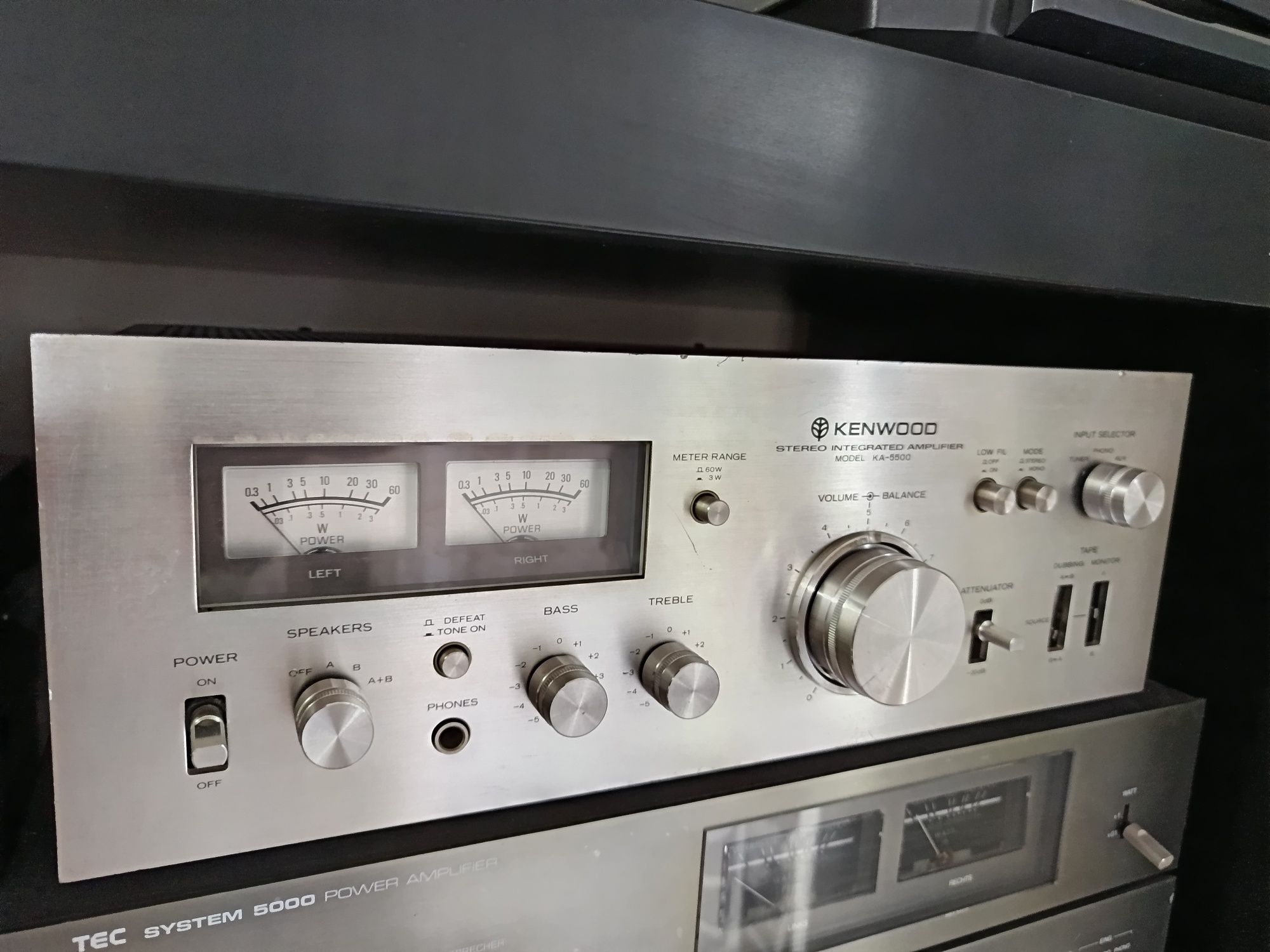 Audio hi fi kenwood (amplificator/tape deck/eq)