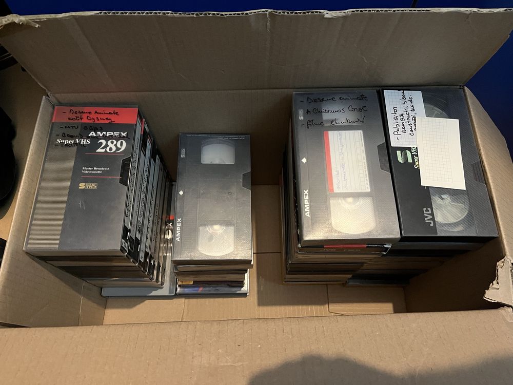 Casete video vhs / svhs