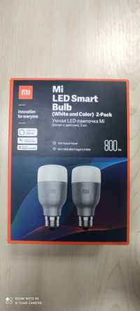 Новая умная лампочка Xiaomi mi led smart bulb