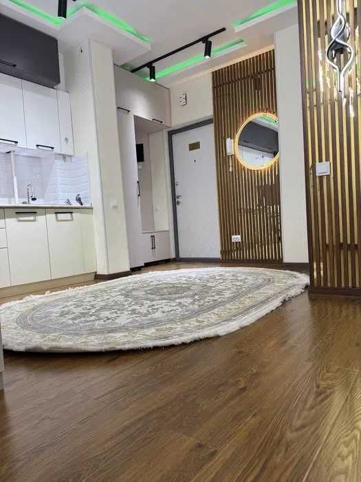Assalom Sohil 1 комнатная 28м2 новый ЕВРО ремонт под ключ