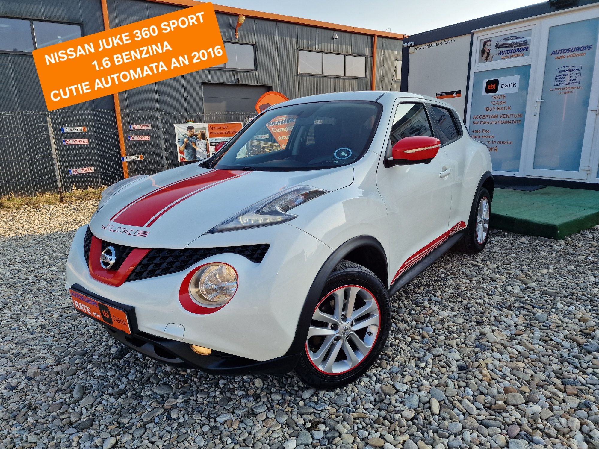 Nissan Juke Sport An 2016  1.6 benzina Cutie automata