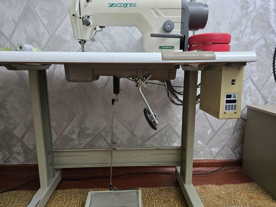 to'g'ri chok  tikuv moshinka zoje, o'zi kesadi