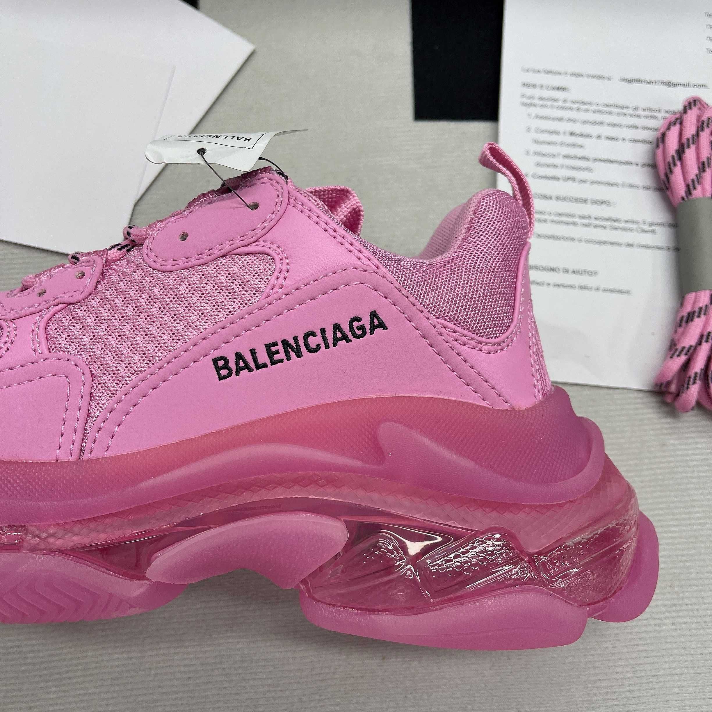 Balenciaga Triple S Clear Sole