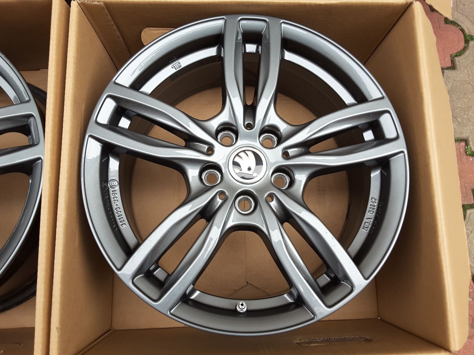 jante aliaj 17; 5x112;  Skoda Octavia 3, Octavia 4