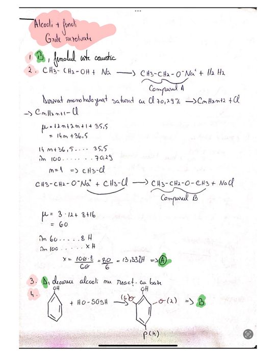 Notite admitere medicina (biologie+chimie) pdf