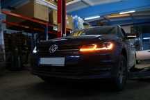 Faruri LED VW Golf 7 (2012-2017) Facelift G7.5 R Line look Dinamic