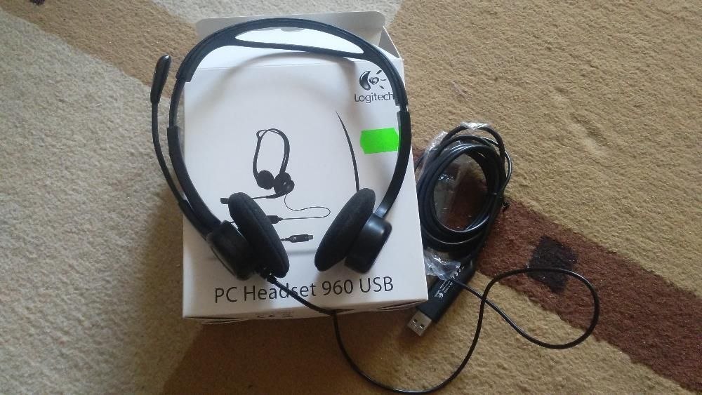 Casti Logitech 960 - USB, Microfon, Stereo