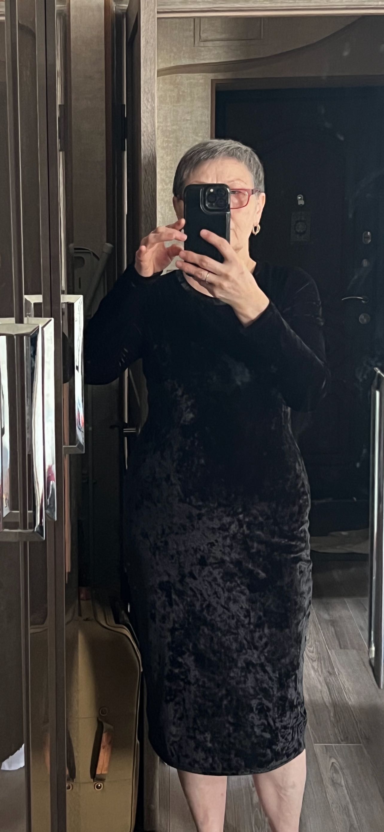 Платье велюр, 48 размер , Michael Kors, новое