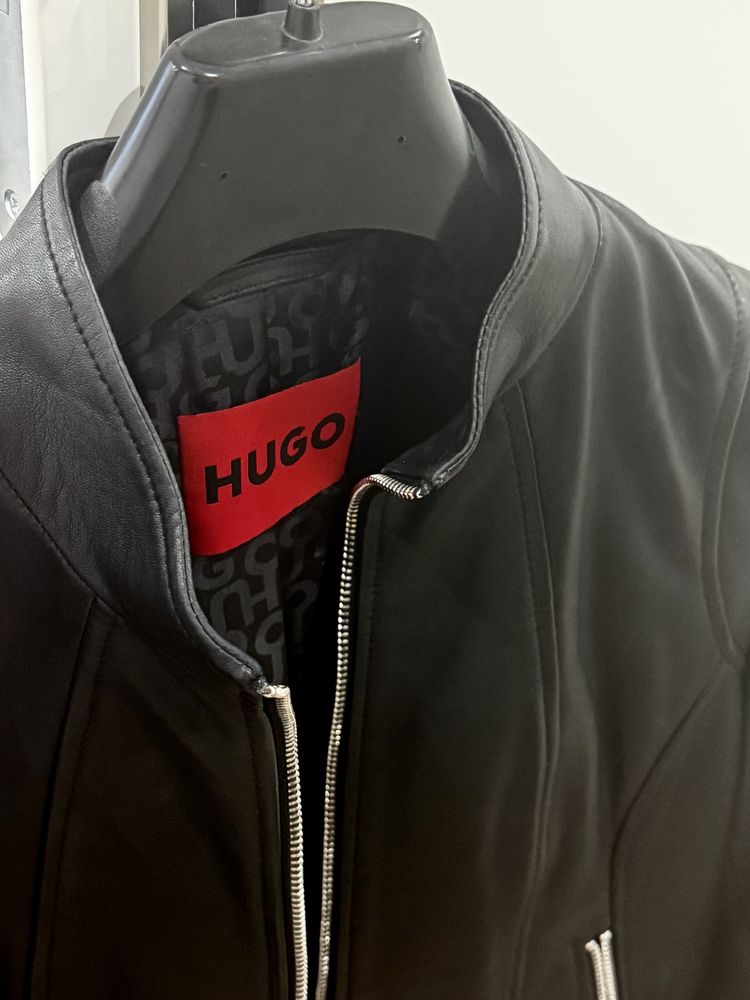 Дамско кожено яке Hugo Boss