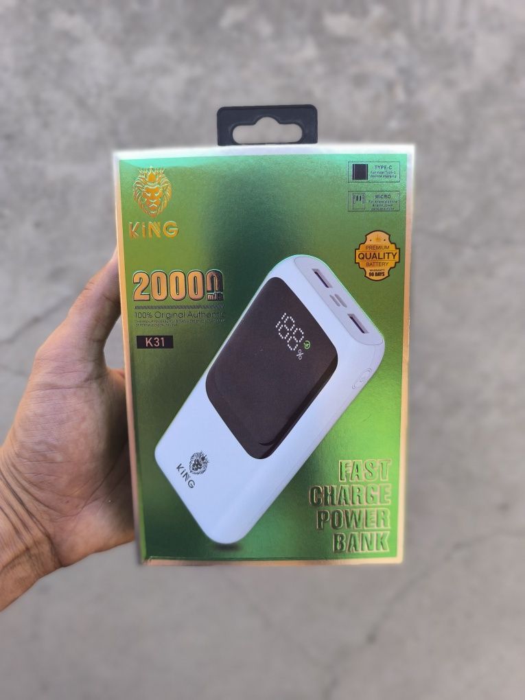 Borofone Power Bank 10 000 mAh, 20 000 mAh, 30 000 mAh,