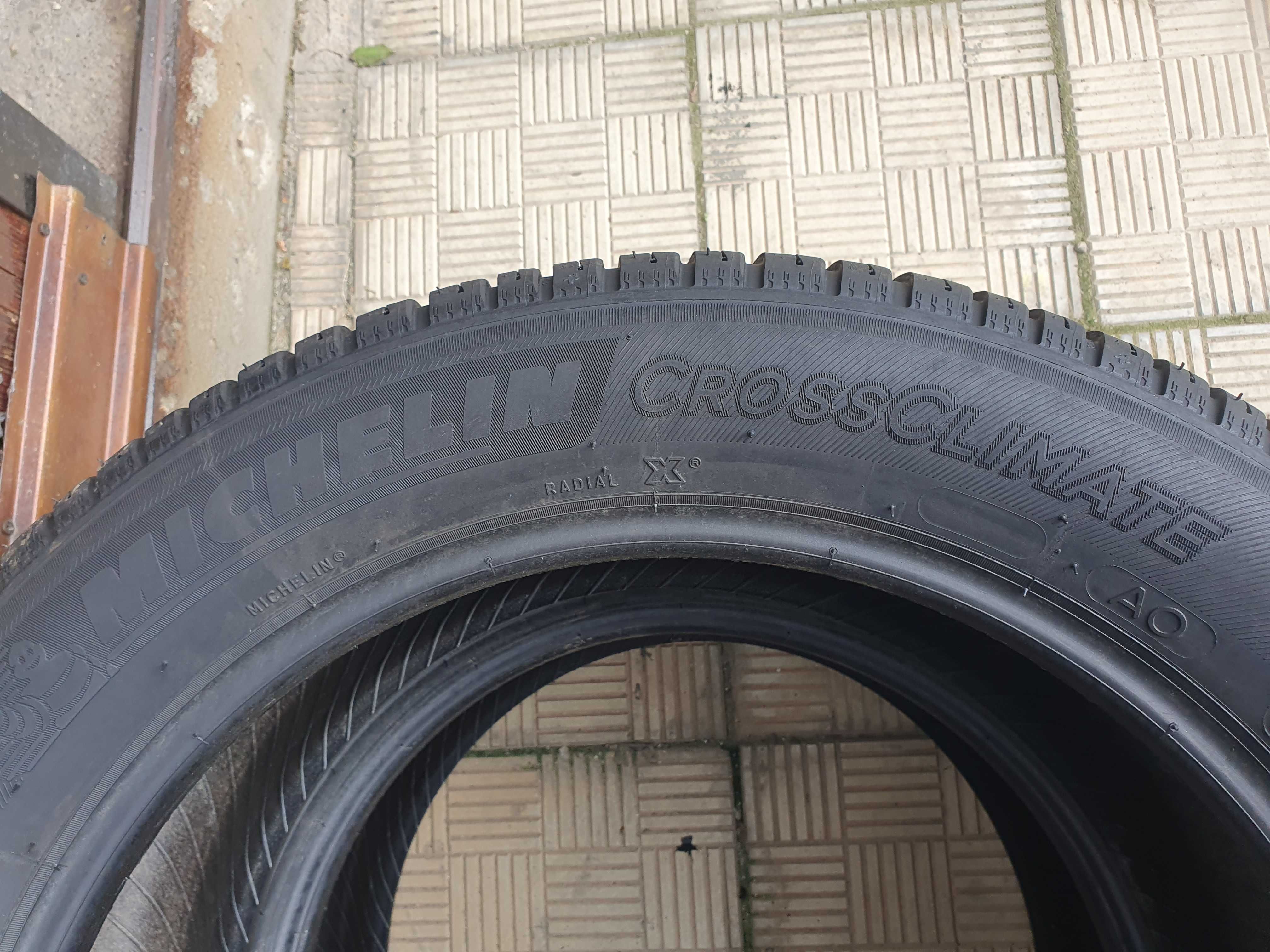 225 55 18,2buc M*S,MICHELIN CROSSCLIMATE,2022,peste6mm