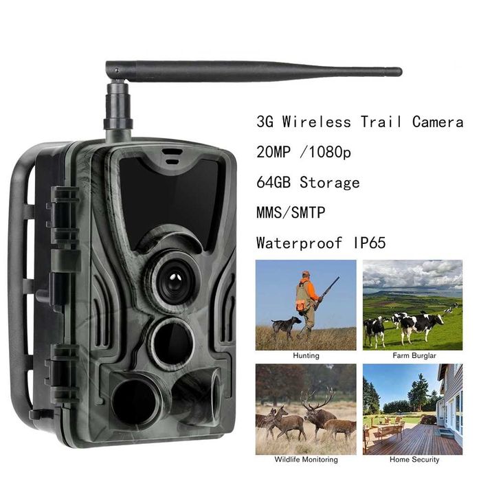 Нови Ловна камера Suntek HC 900M 801м 700м Ip66 20MP 1080P 120 градуса