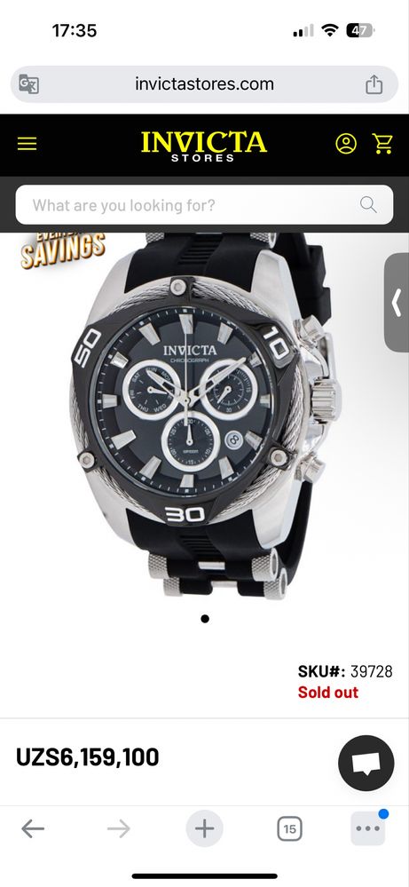 Срочно продам Часы Invicta Bolt