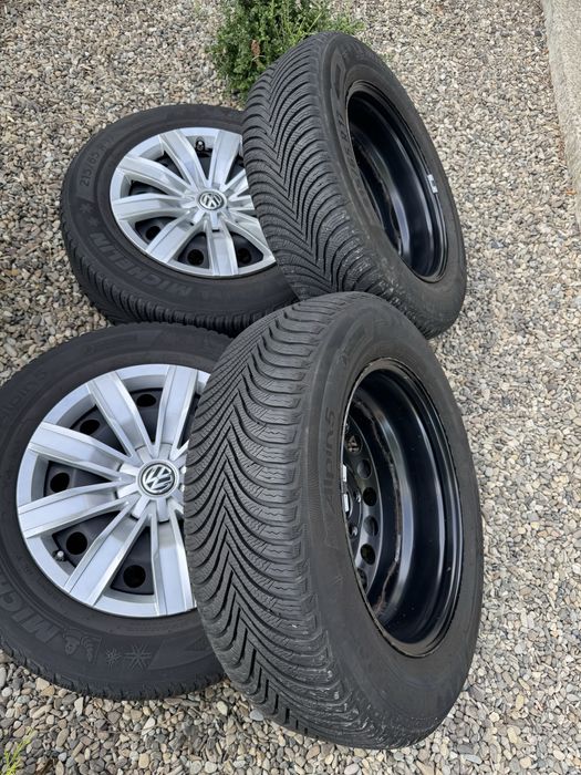 Jante tabla originale 17” Vw Tiguan 5x112 cu capace originale