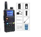 Statie radio portabila Baofeng UV-5RH 10km VHF/UHF ecran TFT  2500mAh