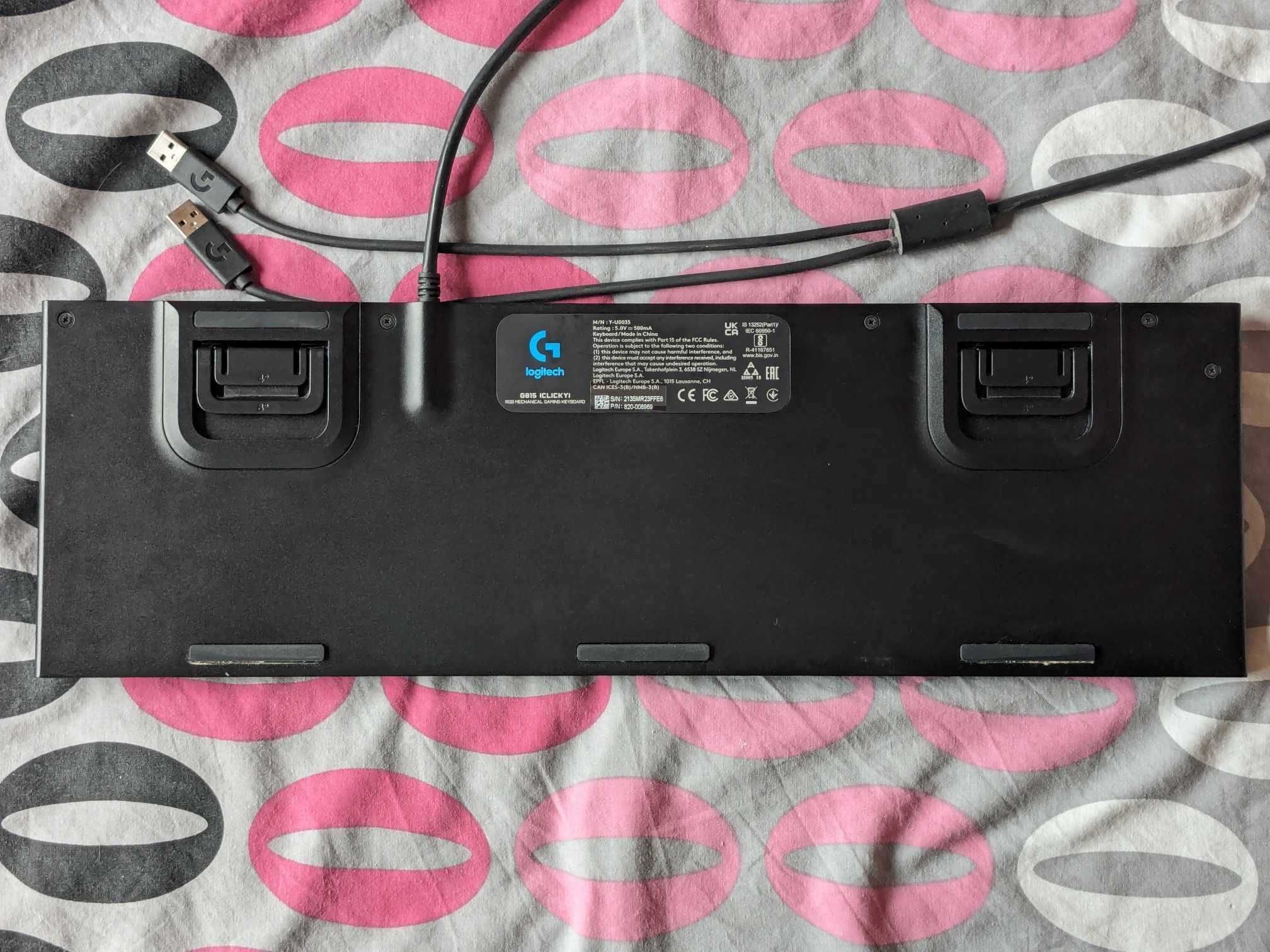 Механична Клавиатура Logitech G815 с USB и Clicky суичове