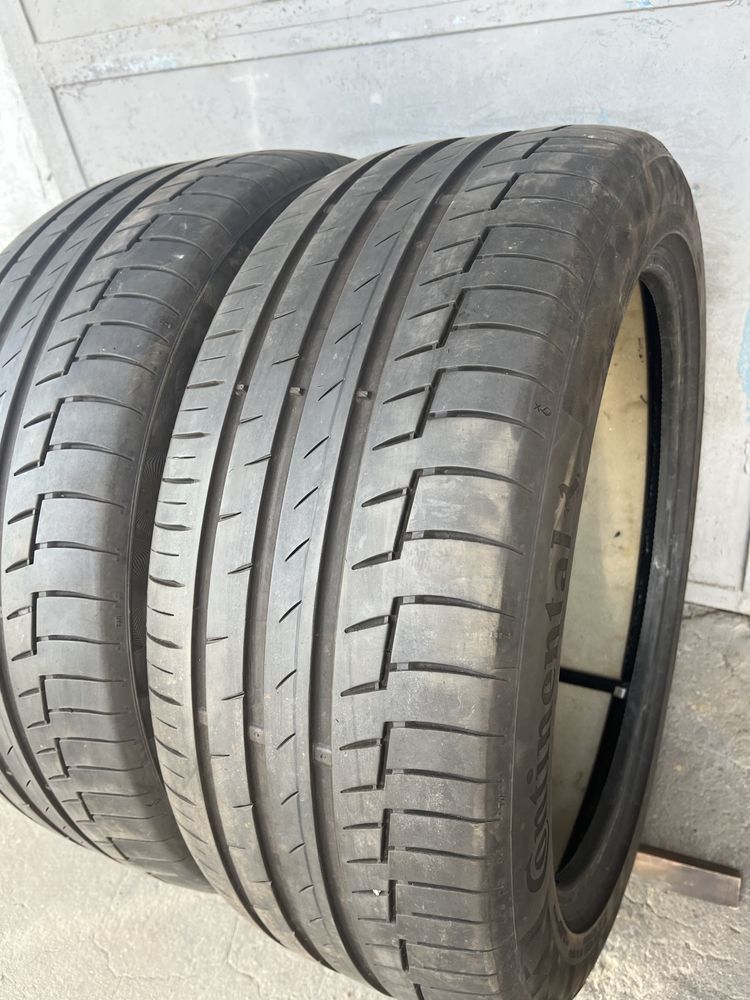 2 бр. летни гуми 235/45/19 Continental DOT 0419 5+ mm
