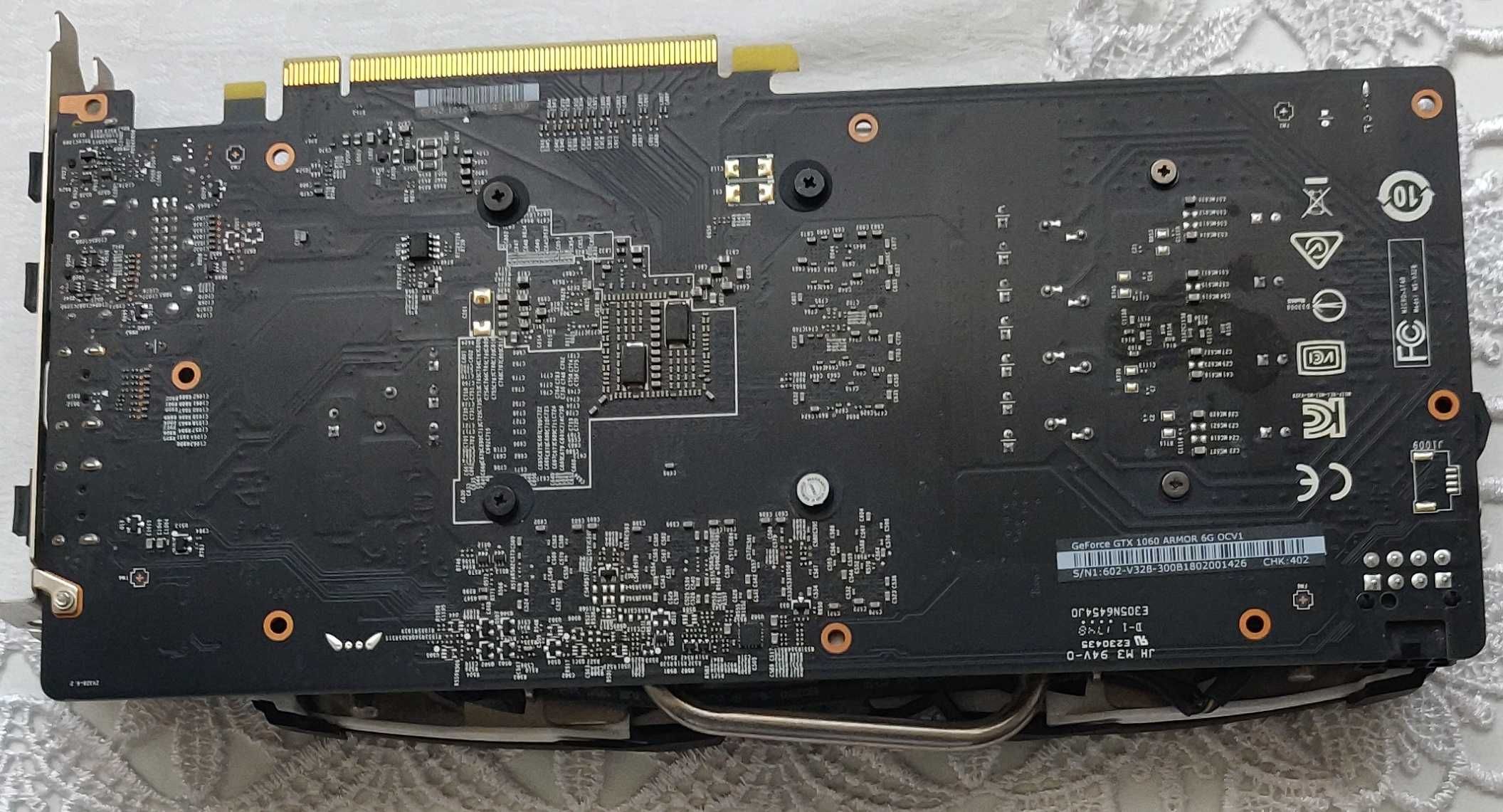 MSI GeForce GTX 1060 ARMOR 6G OC