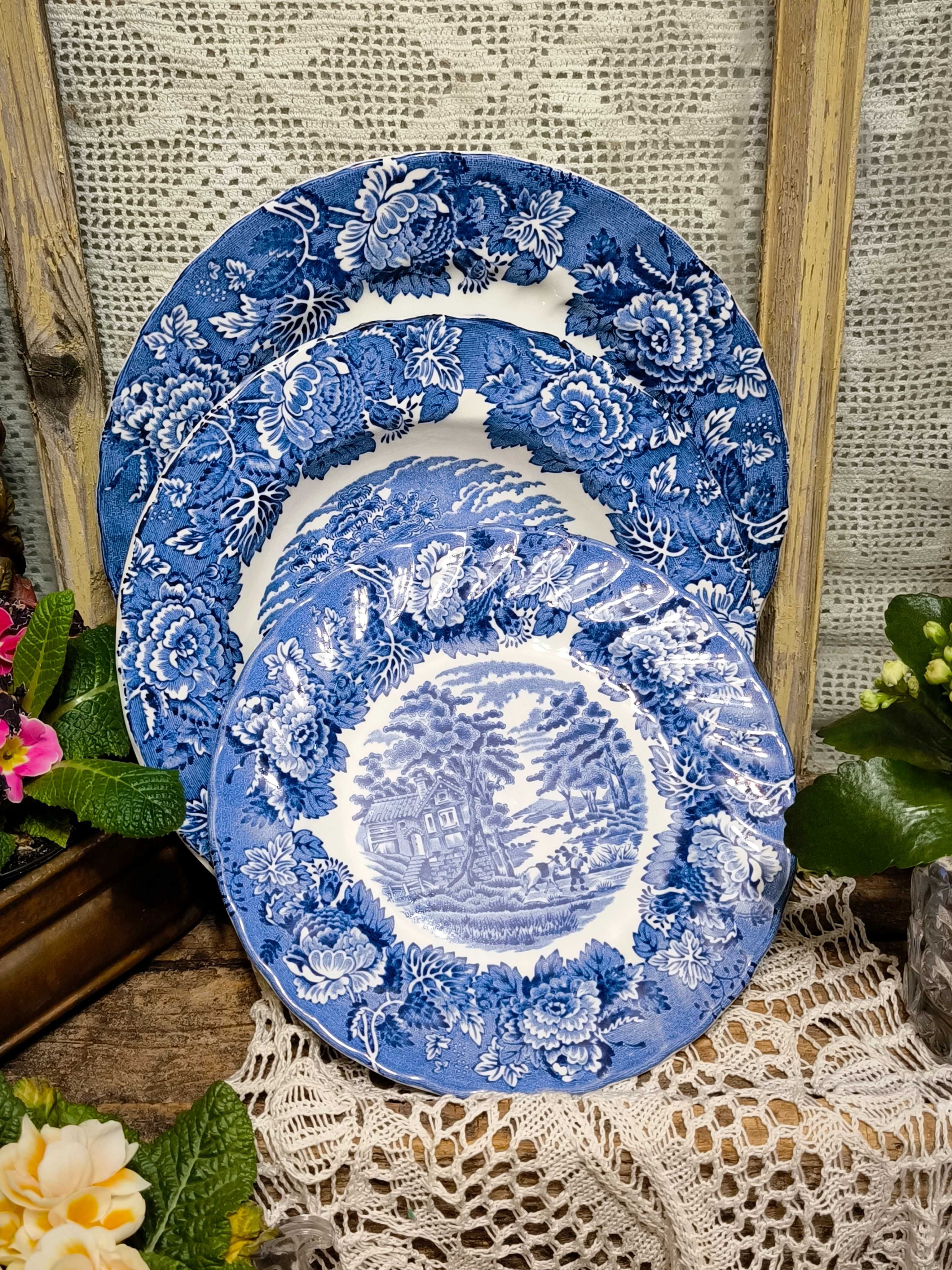 Английски порцеланов сервиз WOODS WARE "English Scenery"