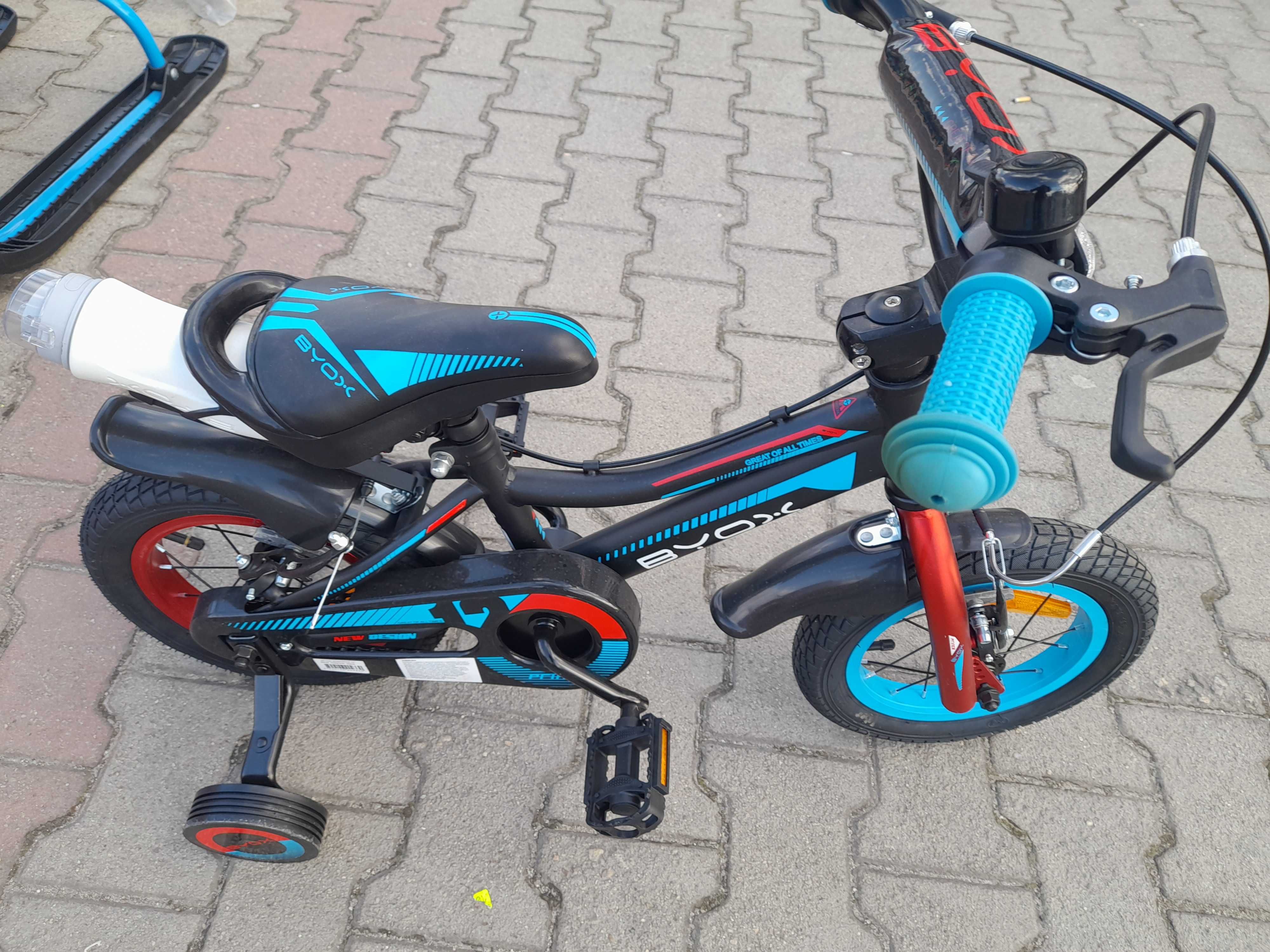 BYOX Детско колело 12" PRINCE черен