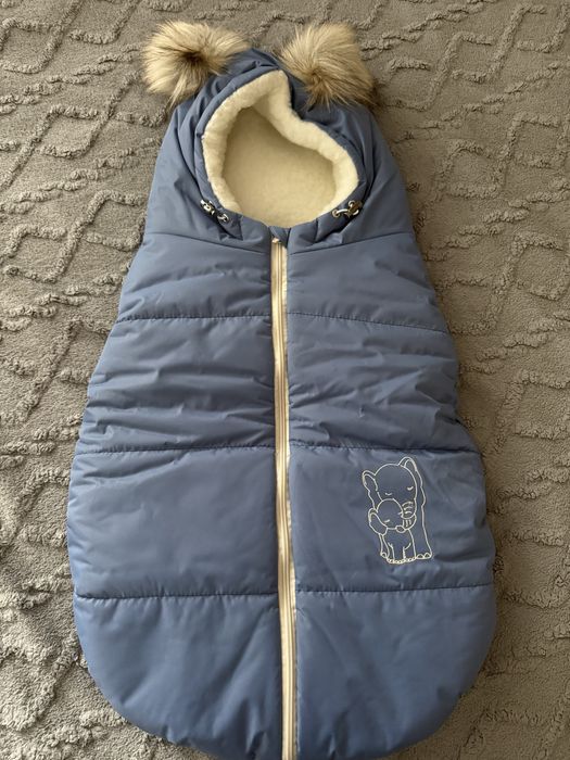 Конверт зимний для мальчика