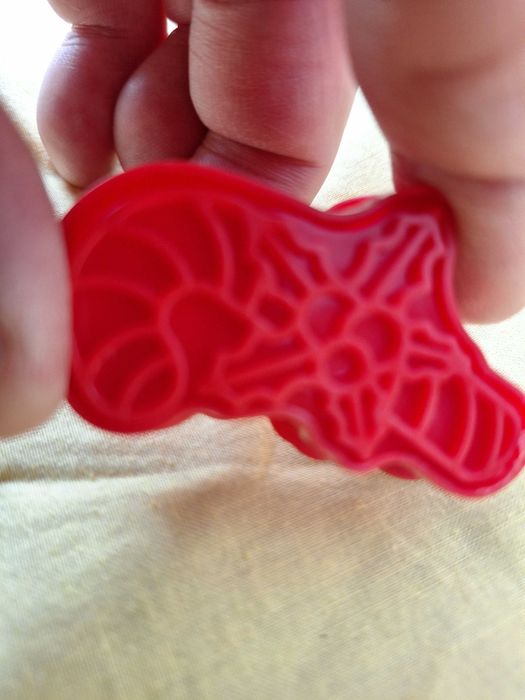 Set 8 forme pentru prajituri de Craciun, KkvoGmle, Silicon, Rosu