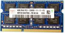 Memorie Laptop -  Hynix 4GB PC3-12800 DDR3 1600MHz 6luni garantie