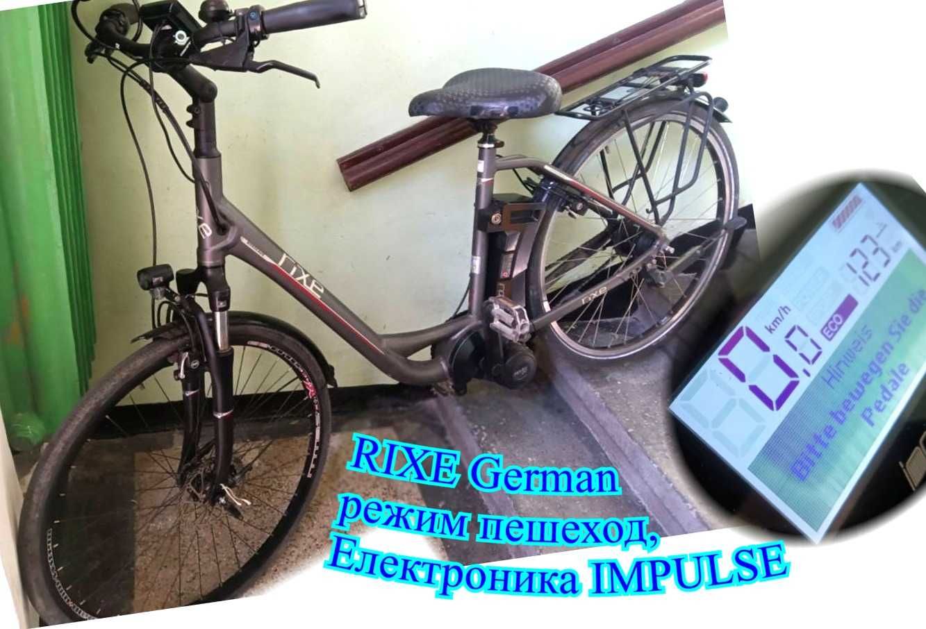 Електрически велосипед Германски, Impulse електроника, централен мотор