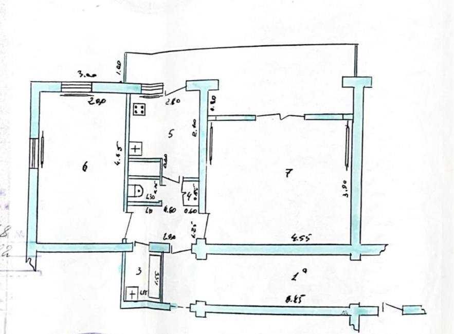 ПРОДАЕТСЯ 2/3/9 70м2 на:  Ц-1