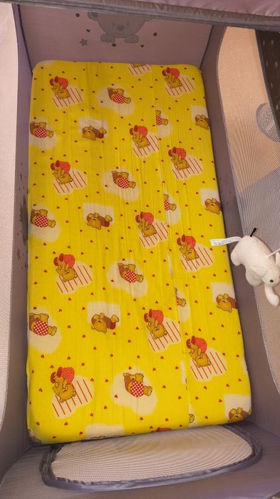 Бебешка кошара Lorelli 2 нива + МАТРАК