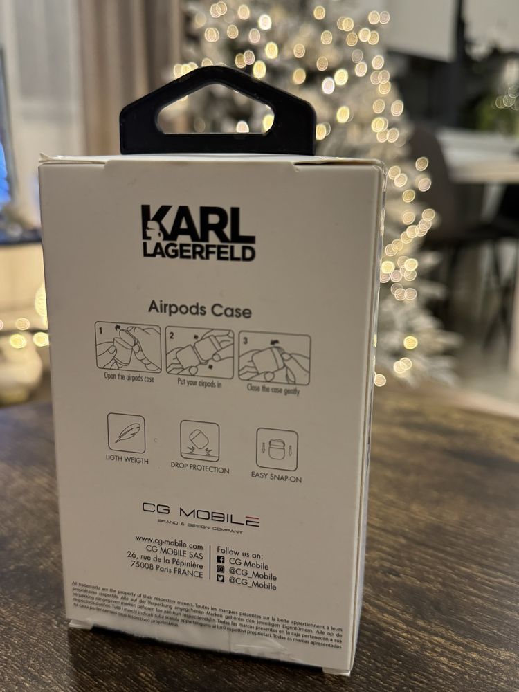 Husă - Karl Lagerfeld - AirPods 1