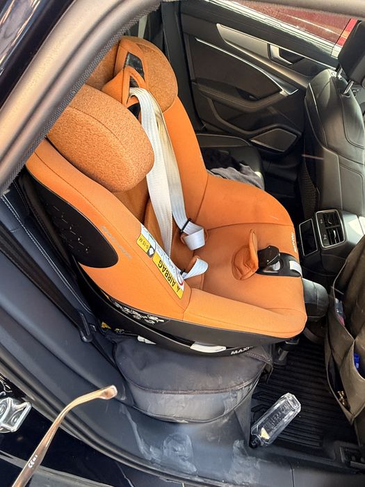 Scaun auto Mica Pro Eco I - Size, Authentic Cognac (maro) , Maxi Cosi