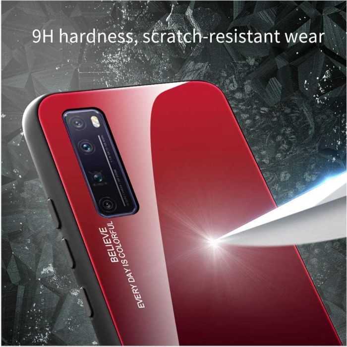 Husa Gradient din sticla pentru Huawei P40 Lite 5G