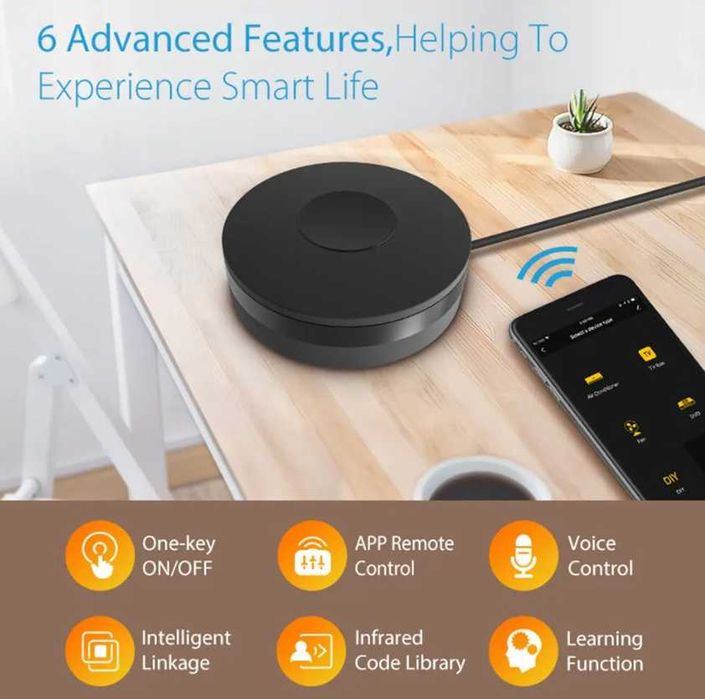 Универсално Wifi IR смарт дистанционно телевизор климатик Smart