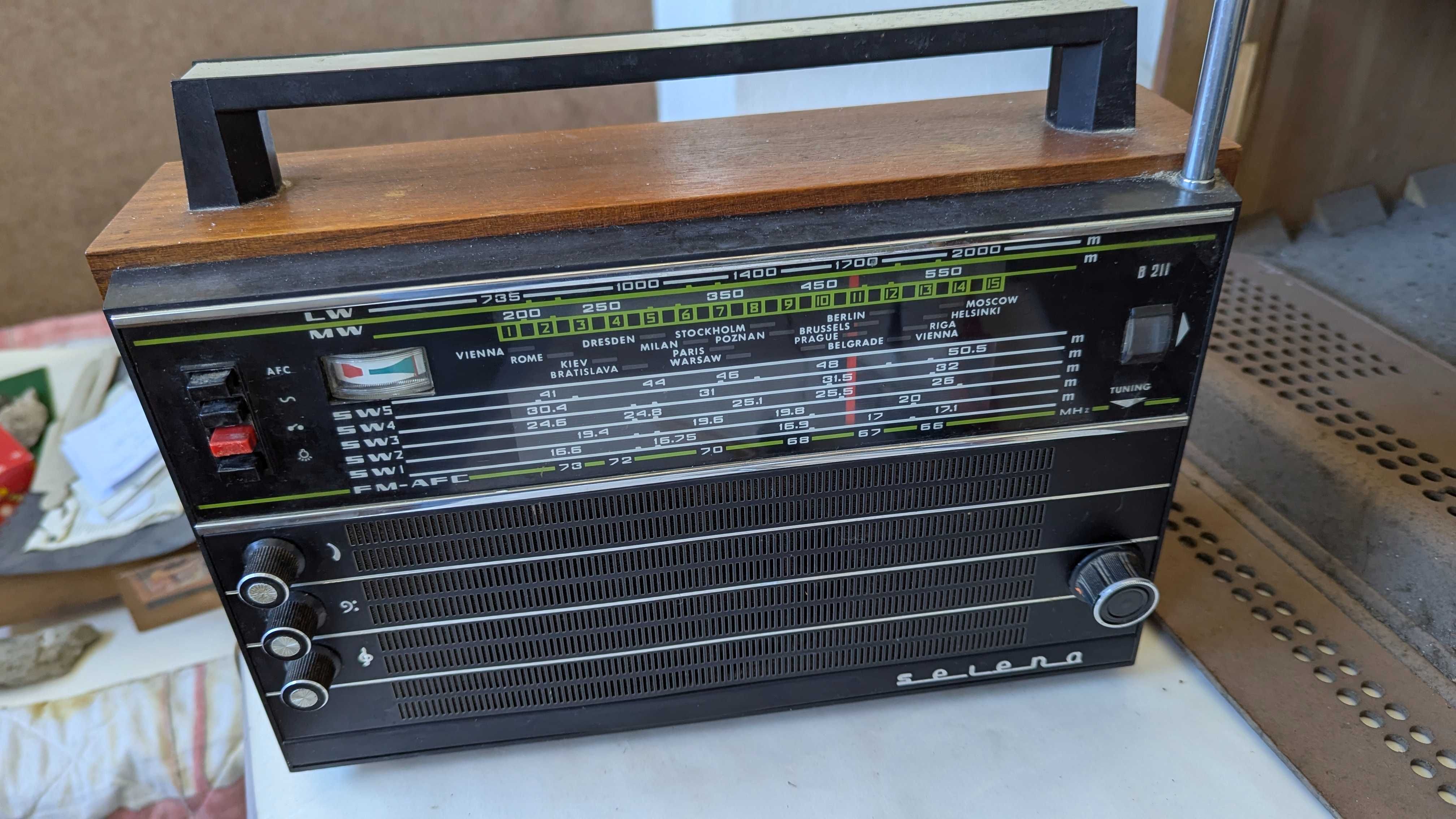 3 РАДИА (Retro REMA 2080 Phono + SELENA B210 Made in USSR + VEF 206)