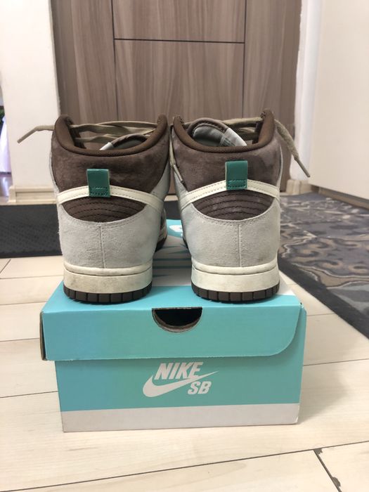 Nike Dunk High Light Chocolate